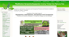 Desktop Screenshot of plantdoctorstt.com
